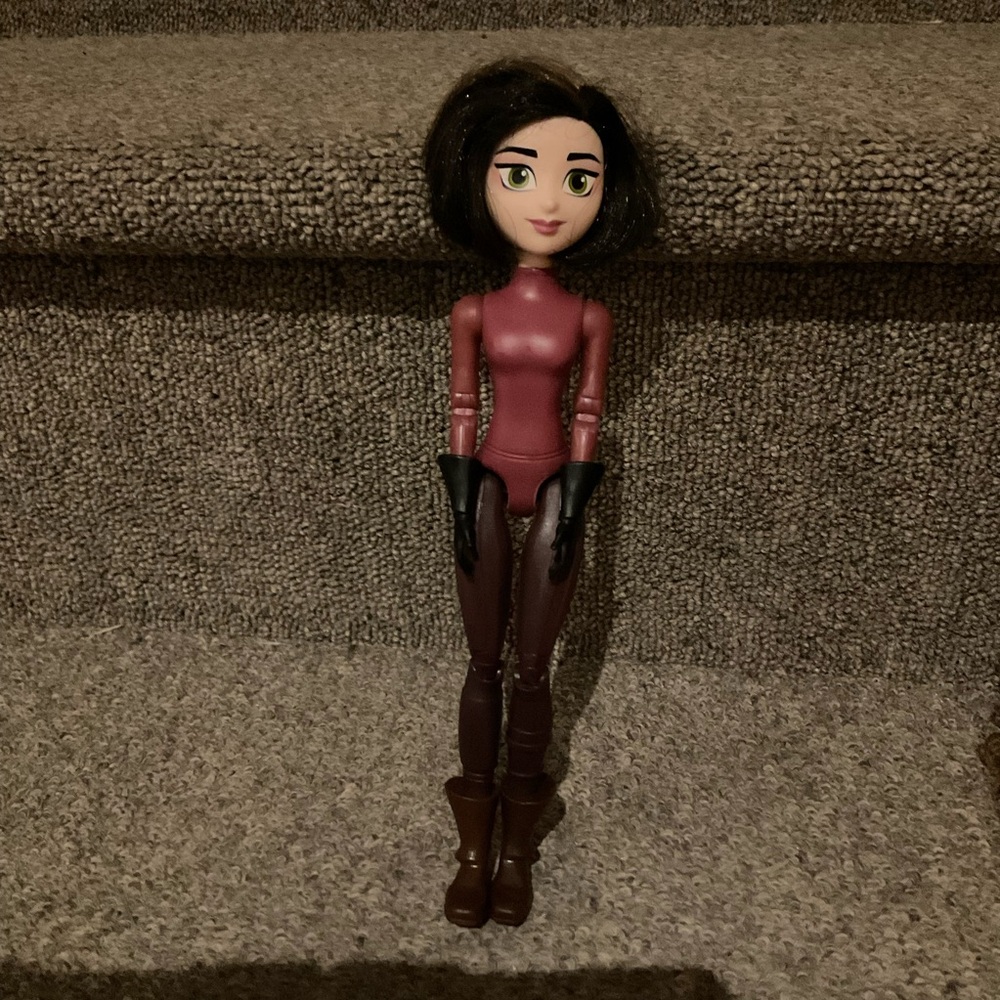 Tangled Cassandra and Owl doll no clothes